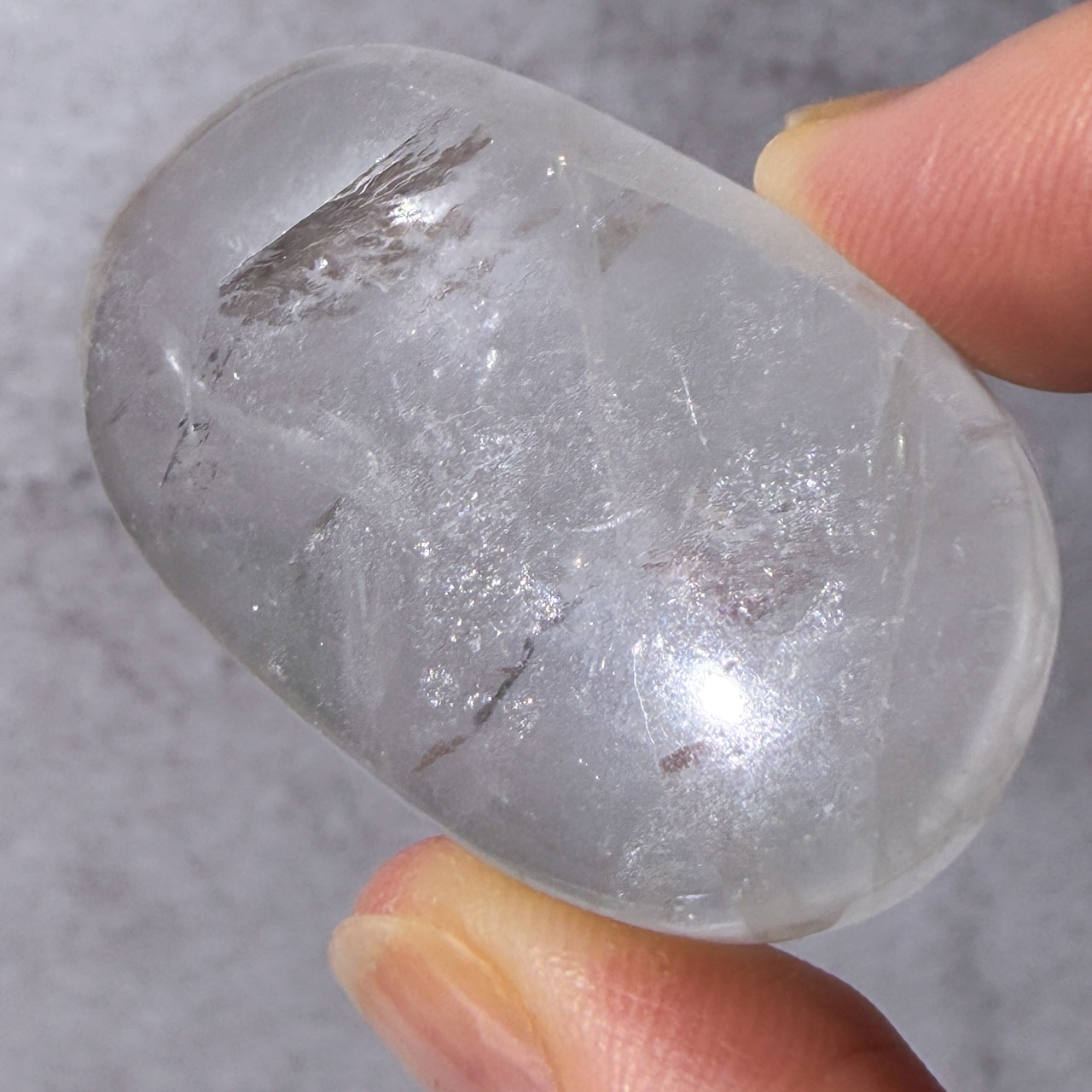 クリアフローライト パーム * Fluorite * 天然石