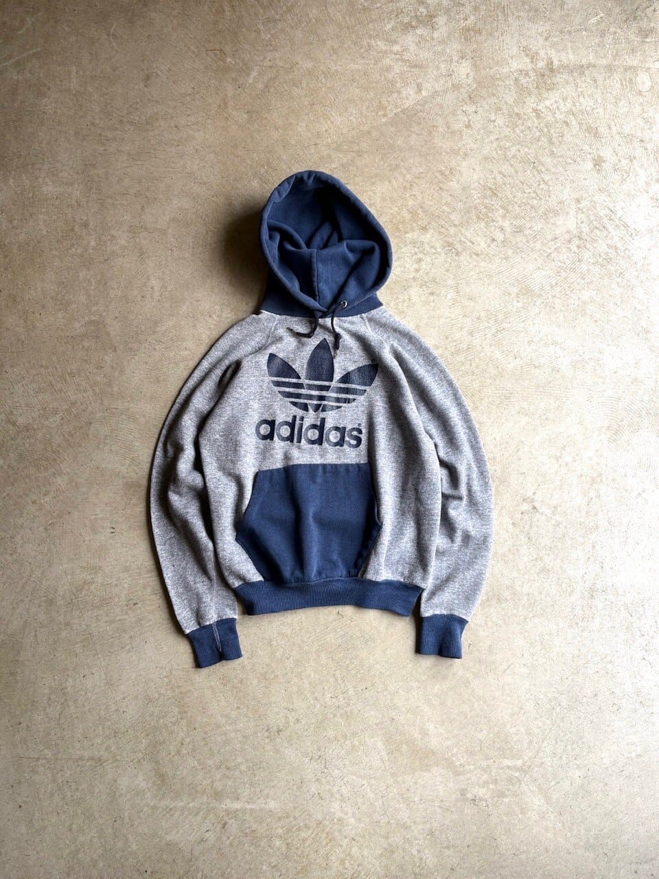 USA製 80's adidas “2TONE SWEAT PARKA”