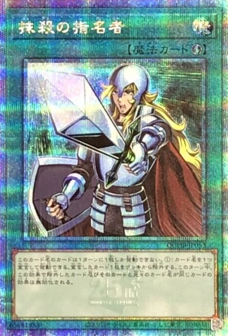 【美品】抹殺の指名者(25th)