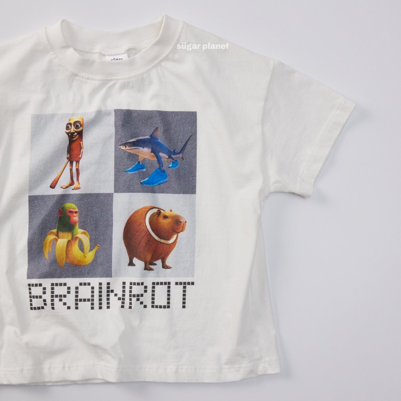 [sugar planet] Brain Tee +fee2 / [슈가플래닛] 브레인티