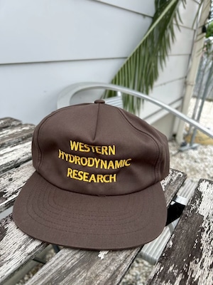 WHR Western Hydrodynamic Research ドローコード刺繍キャップ ¥11,000+tax(¥12,100)