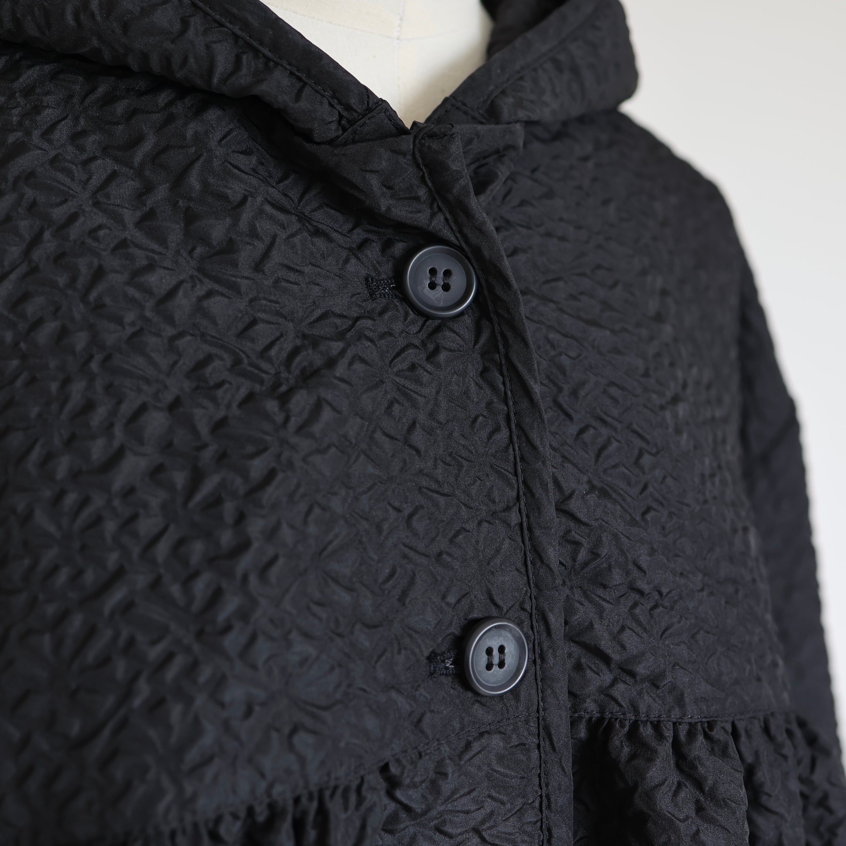 Jacquard Blouson Black | gypsohila