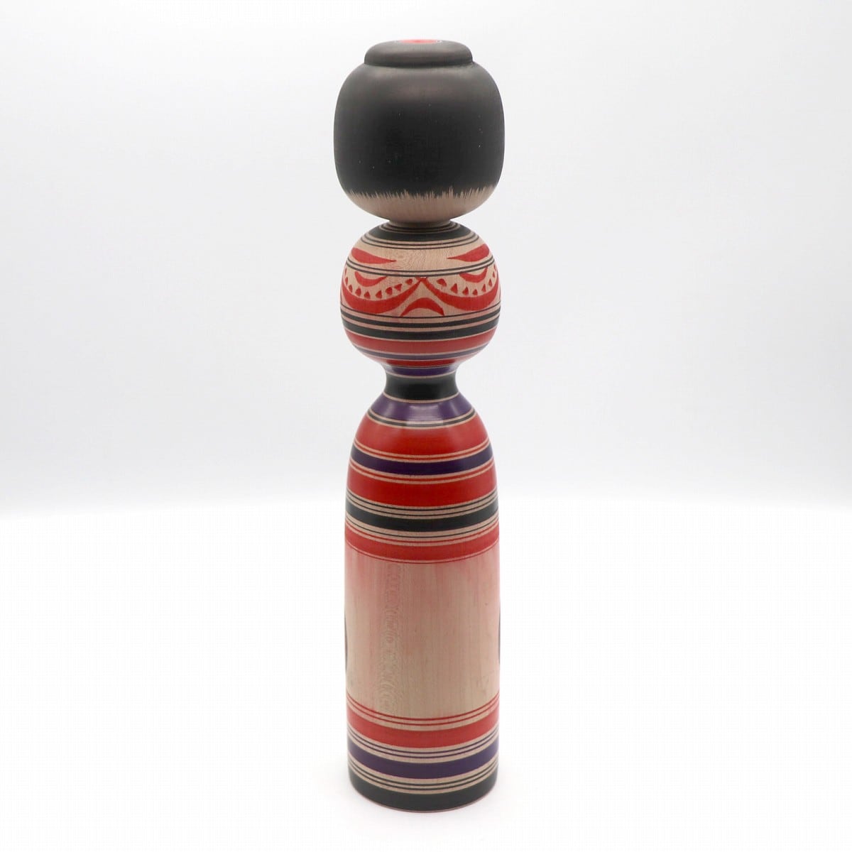 こけし・津軽系・温湯・阿保六知秀・達磨・置物・No.220514-24・梱包