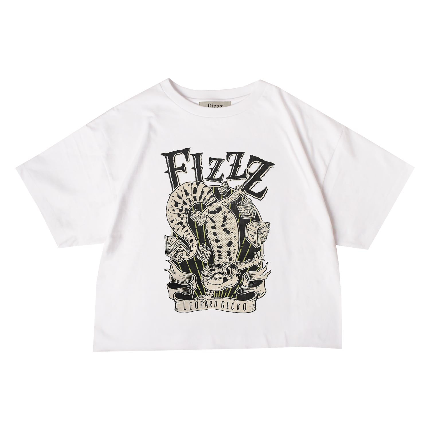 Fizzz 1st Noise cutoff T-Shirt (WHITE) | Fizzz