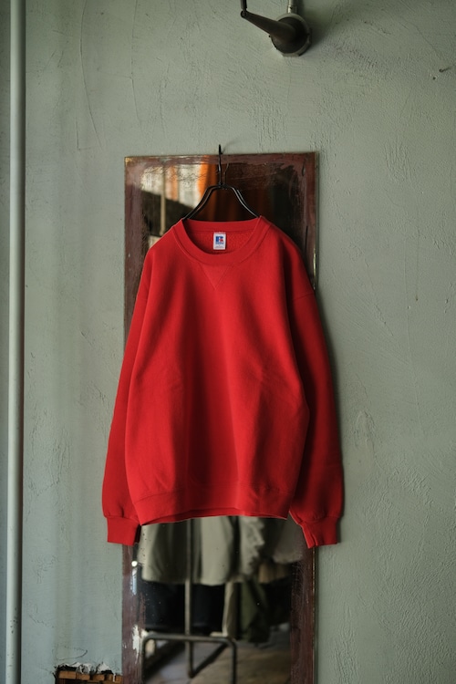 Utah／90's "RUSSELL ATHLETIC"sweat／red