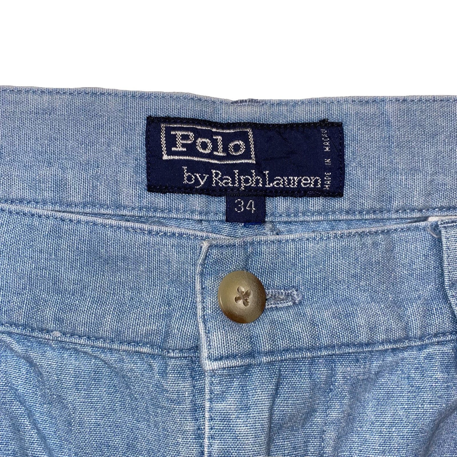 Polo by Ralph Lauren chambray pants ポロ ラルフローレン