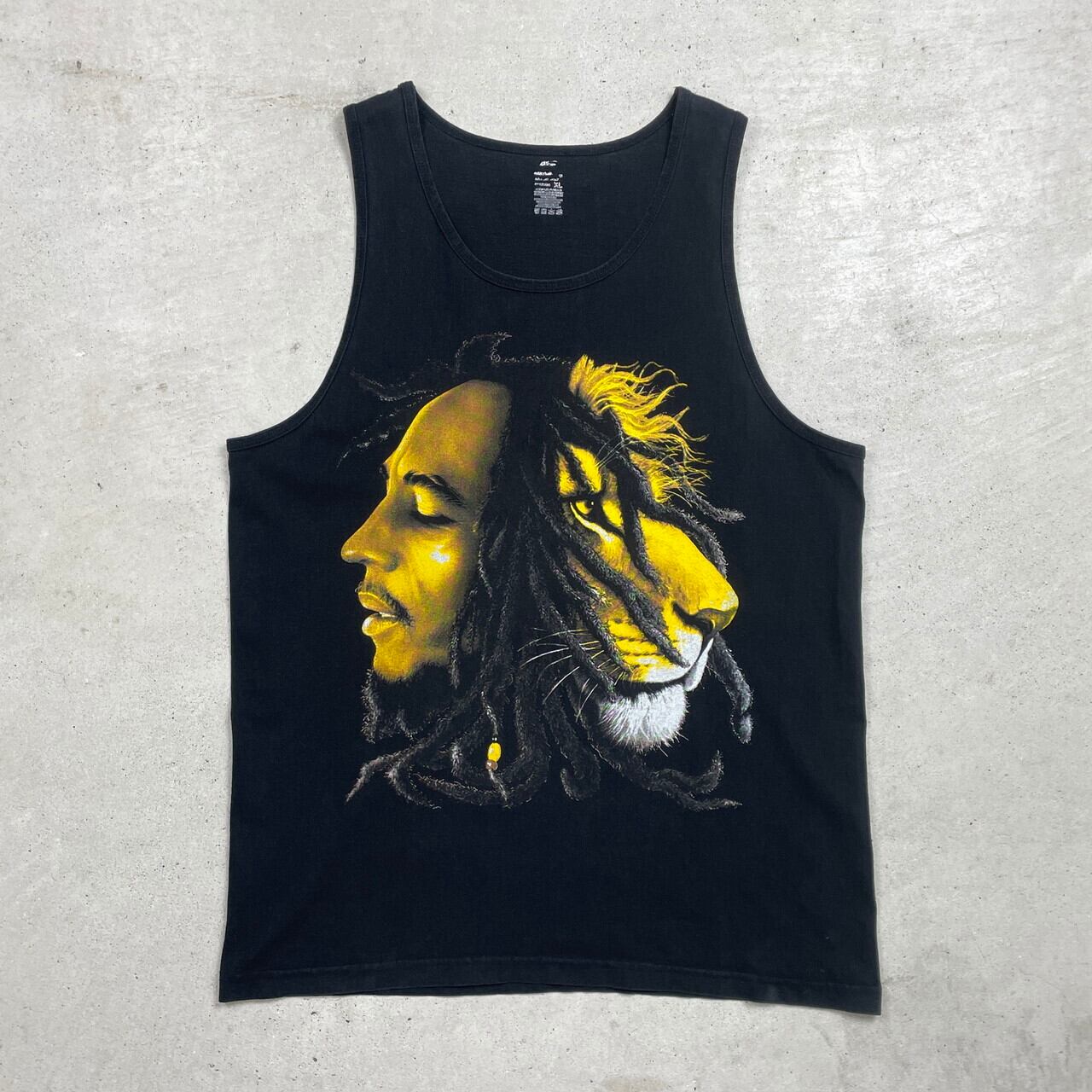 BOB MARLEY ボブ・マーリー アーティスト レゲエ プリント タンク 