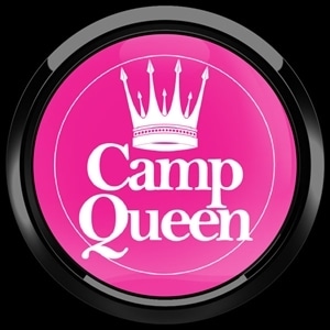 101番 ゴーバッジ CAMP QUEEN