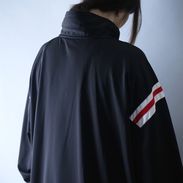 "刺繍" dunk-man logo super over silhouette track jacket