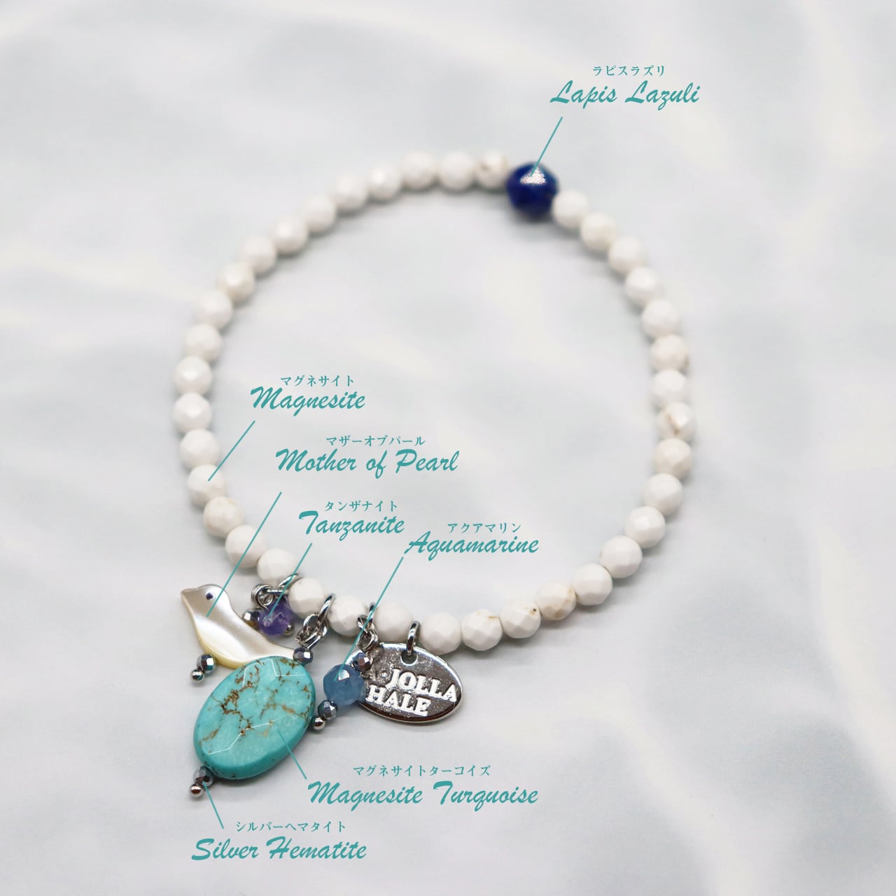 Stone Stones Zooターコイズパールネックレス Stone Stones Zooターコイズパールネックレス（ネックレス