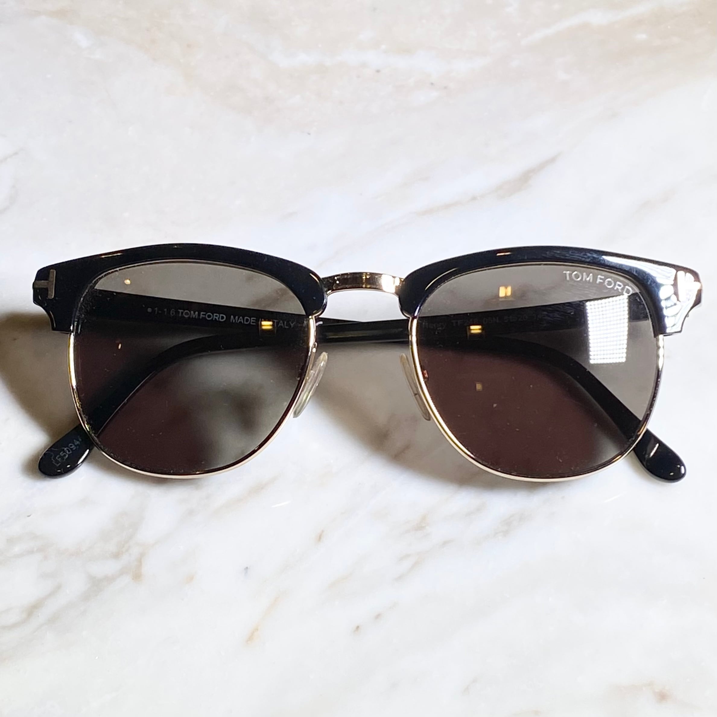 TOM FORD sirmont type sunglasses “Henry TF248” | NOIR ONLINE