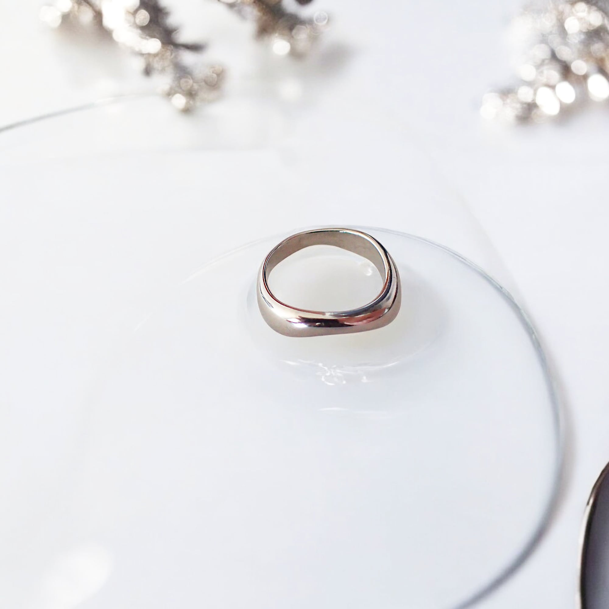 シルバー・ウェーブ・リング | jojono