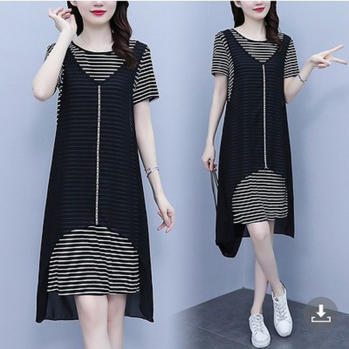 【大きいサイズL-5XL】【春夏新作】ファッション/人気ワンピース#sfamhm-290327