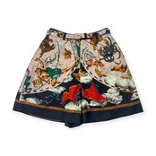 A.O. ATSUKI ONISHI アツキオオニシ 洋風 デザイン ベルト付き キュロット/マルチ レディース ビンテージ