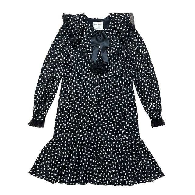Kimijima Boutique Dot Pattern Vintage Dress
