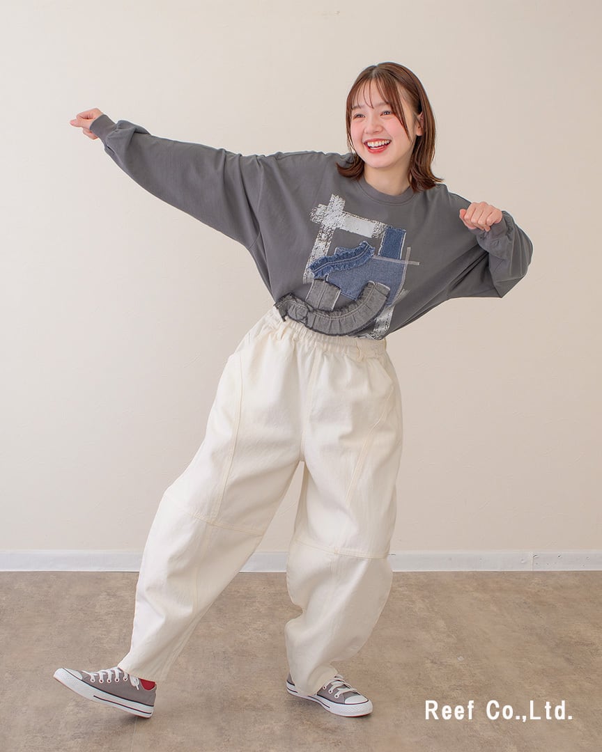 26春夏新色／【Reef's popular items】mililopiulu 切替 ボールパンツ