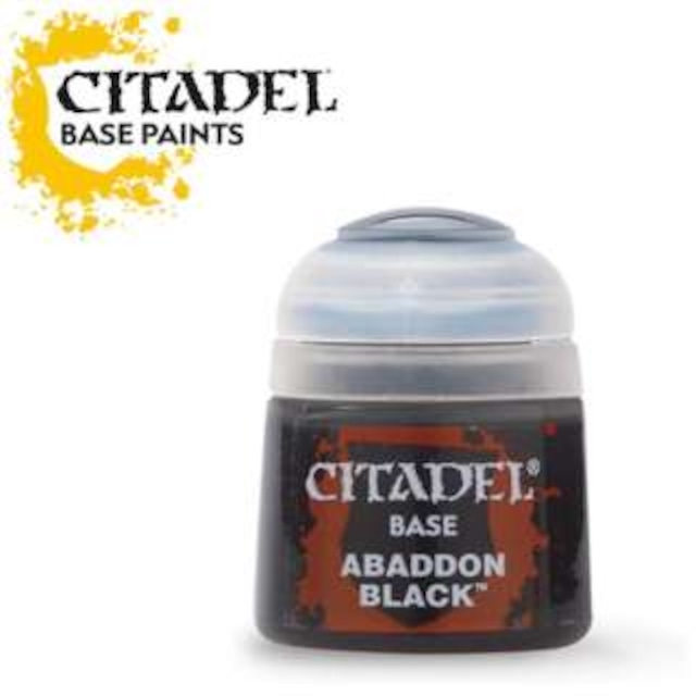 【シタデルカラー：BASE】ABADDON BLACK （アバドン・ブラック）[21-25]