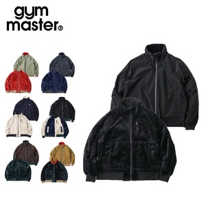 gym master ジムマスター リバーシブルボア×リップストップスタンドジャケット メンズ レディース ボア ナイロン リバーシブル アウトドア カジュアル G818701