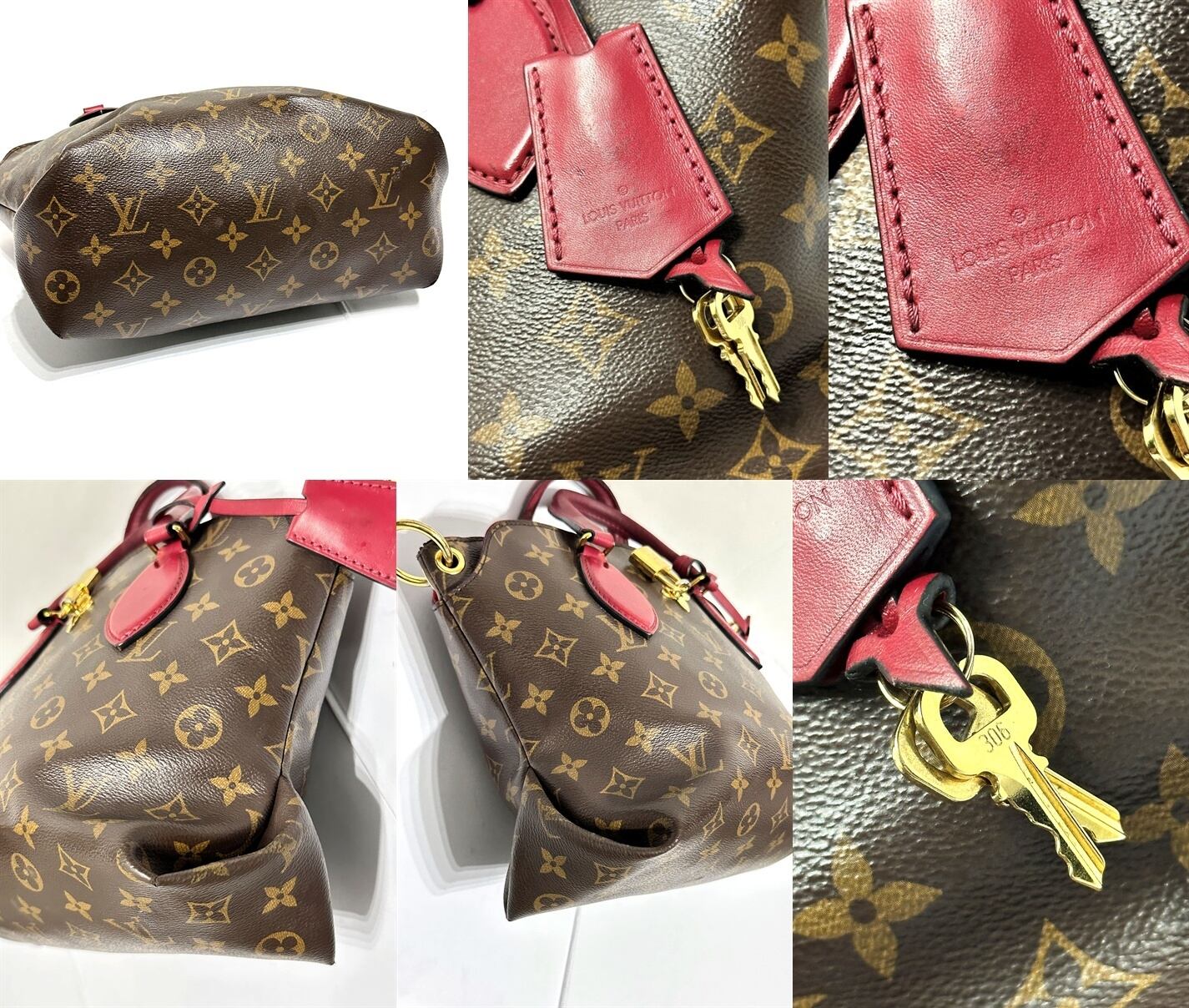 LOUIS VUITTON ルイヴィトン フラワー ジップド トート PM モノグラム