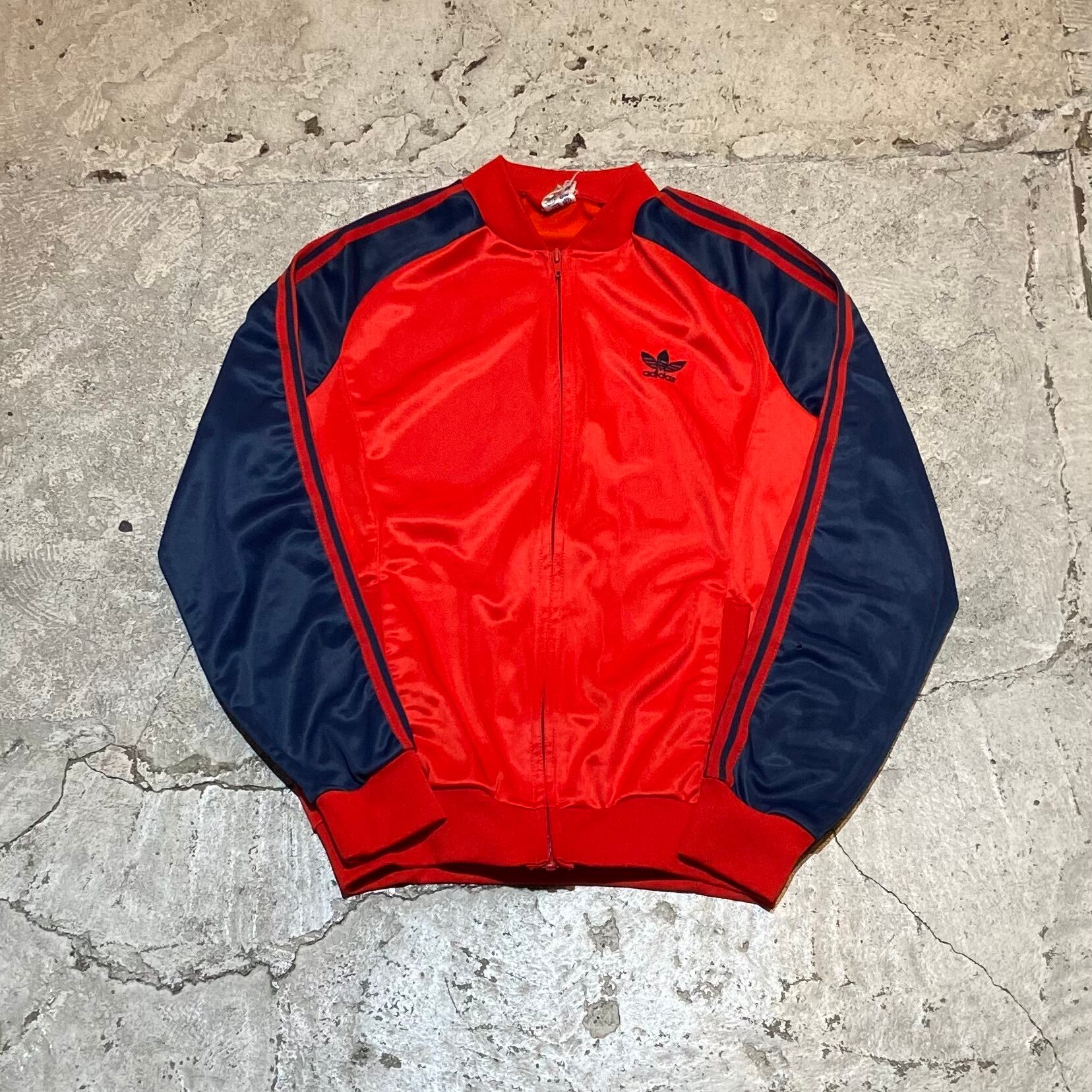 70s adidas / アディダス フランス製 ATP トラックジャケット レッド系 