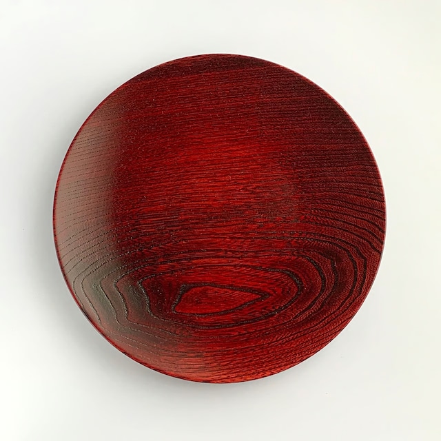 木箸 ハート型 赤