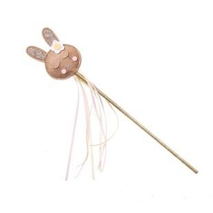 W100:Bunny Wand-BROWN