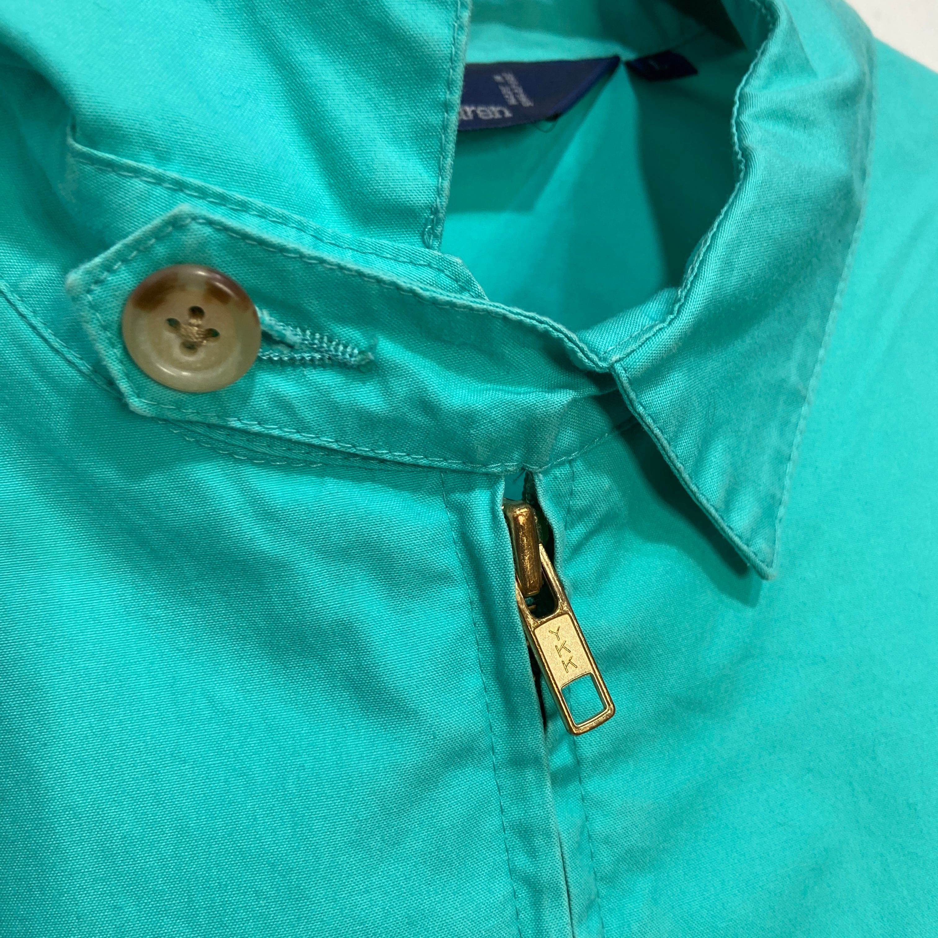 RalphLauren 90s USA製 マルチボーダー柄スウィングトップ L