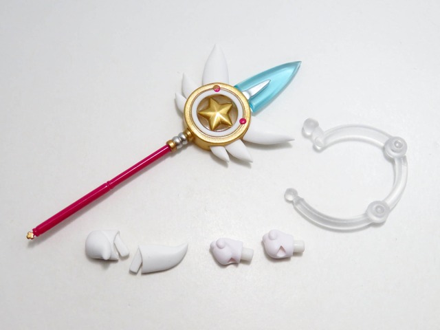 再入荷（A－ランク）【1680】 イリヤスフィール・フォン・アインツベルン 小物パーツ カレイドステッキ　ねんどろいど
