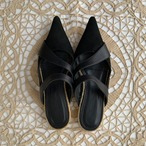 JW ANDERSON leather Jute sandals