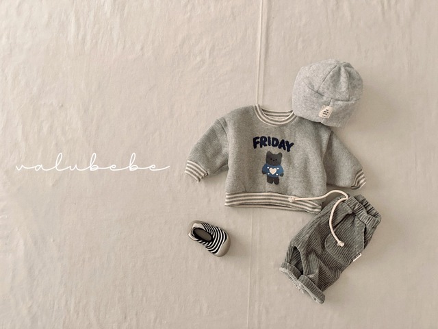 【予約】Dog Fleece Sweatshirt (Bebe, Kids)