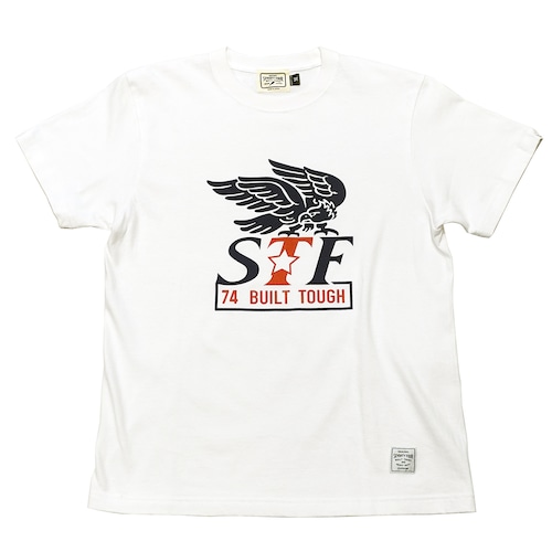 SEVENTY FOUR(セブンティーフォー) / T-SHIRT(STF EAGLE)(WHITE)(STF23SUMMER4)(Tシャツ)