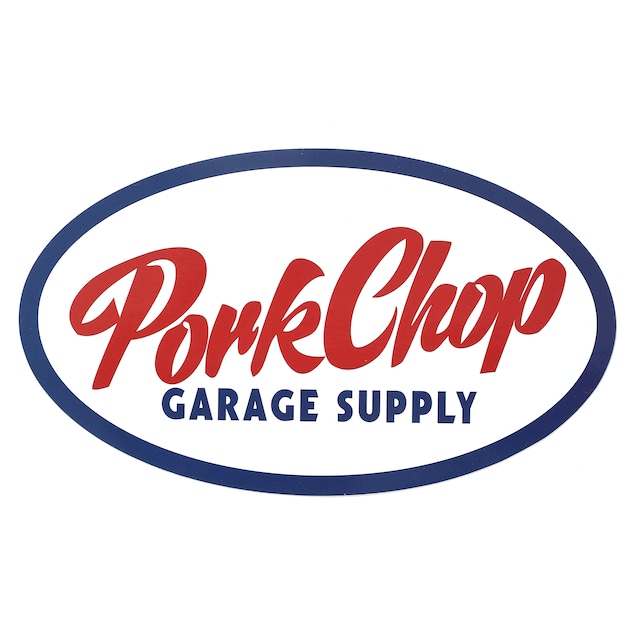 PORKCHOP OVAL STICKER / SMALL