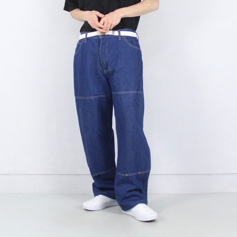 Dickies ダブルニー ワイドデニム ペインターパンツ【FF-5326】 | cv