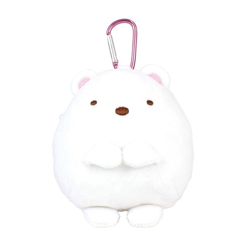 すみっコカラビナ付きぬいぐるみファスナーマスコット しろくま(5256980)