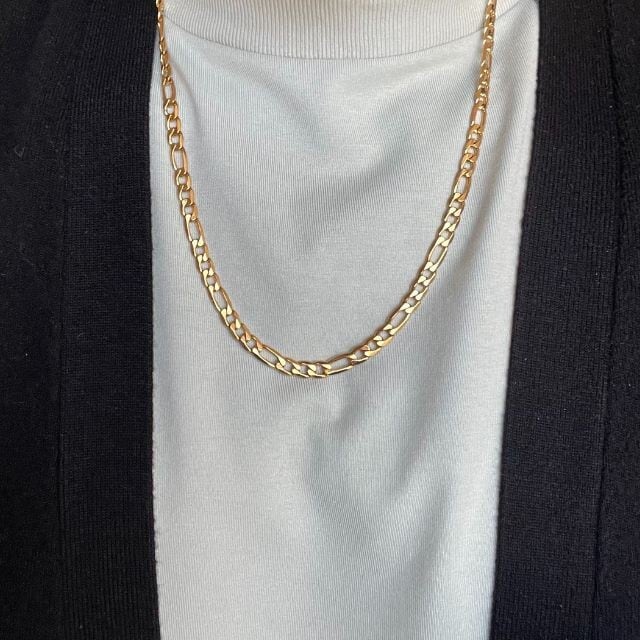 ネックレス 上品でハイクオリティ ゴールドネックレス 細め 60cm