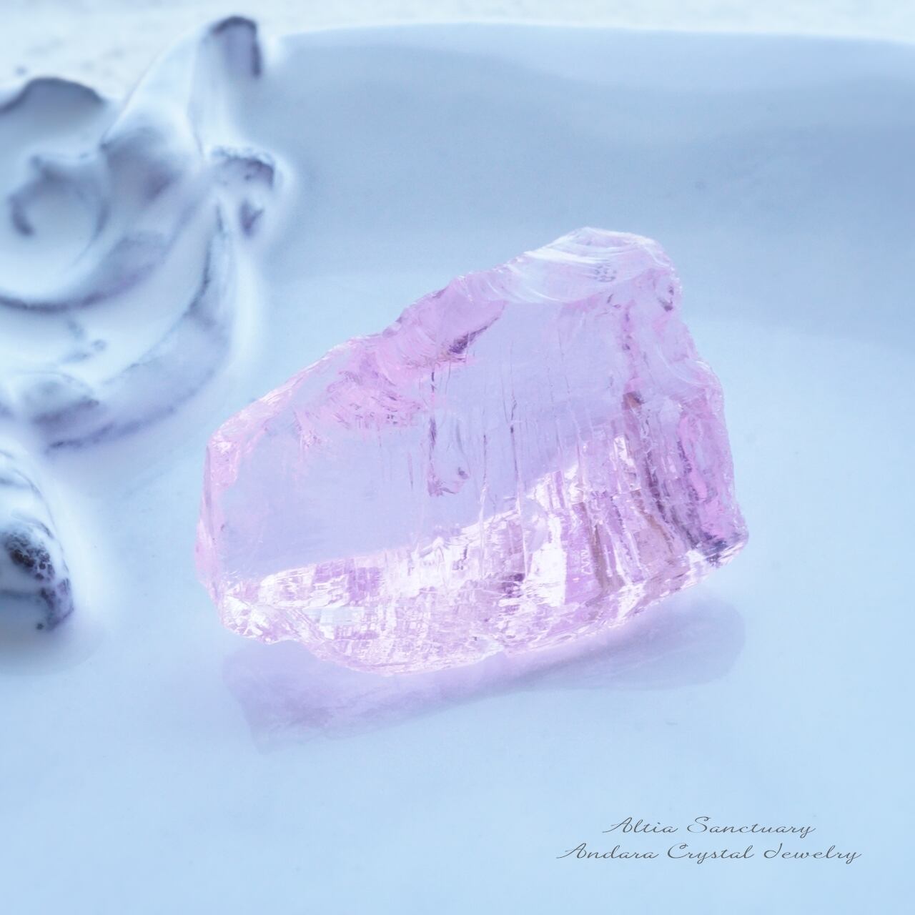 アンダラクリスタル(HGWピンク)原石 5.4g -Pendant Size | 天然石