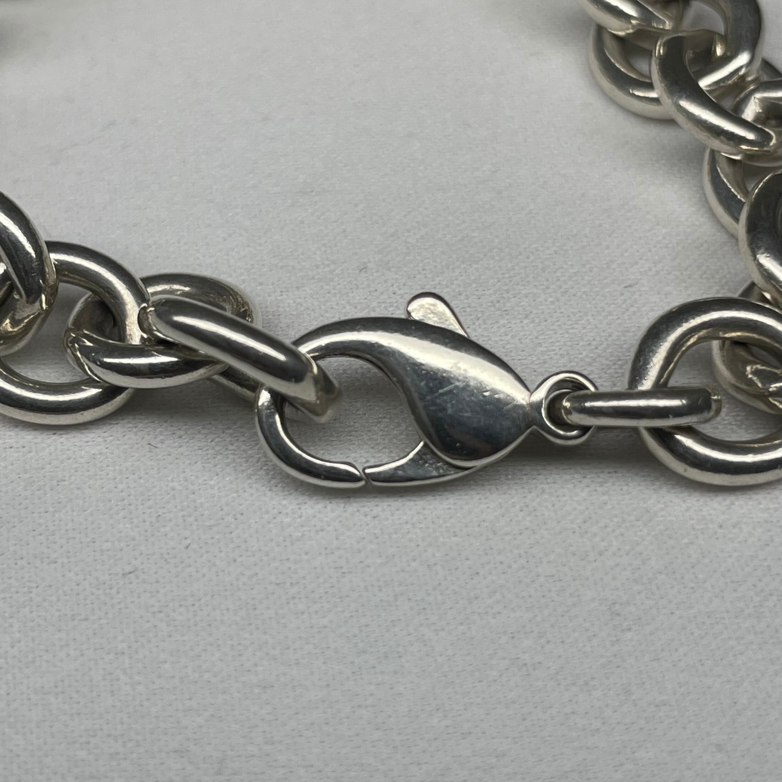 Tiffany&Co. ハートアロー コンビ ブレスレット シルバー925×K18 