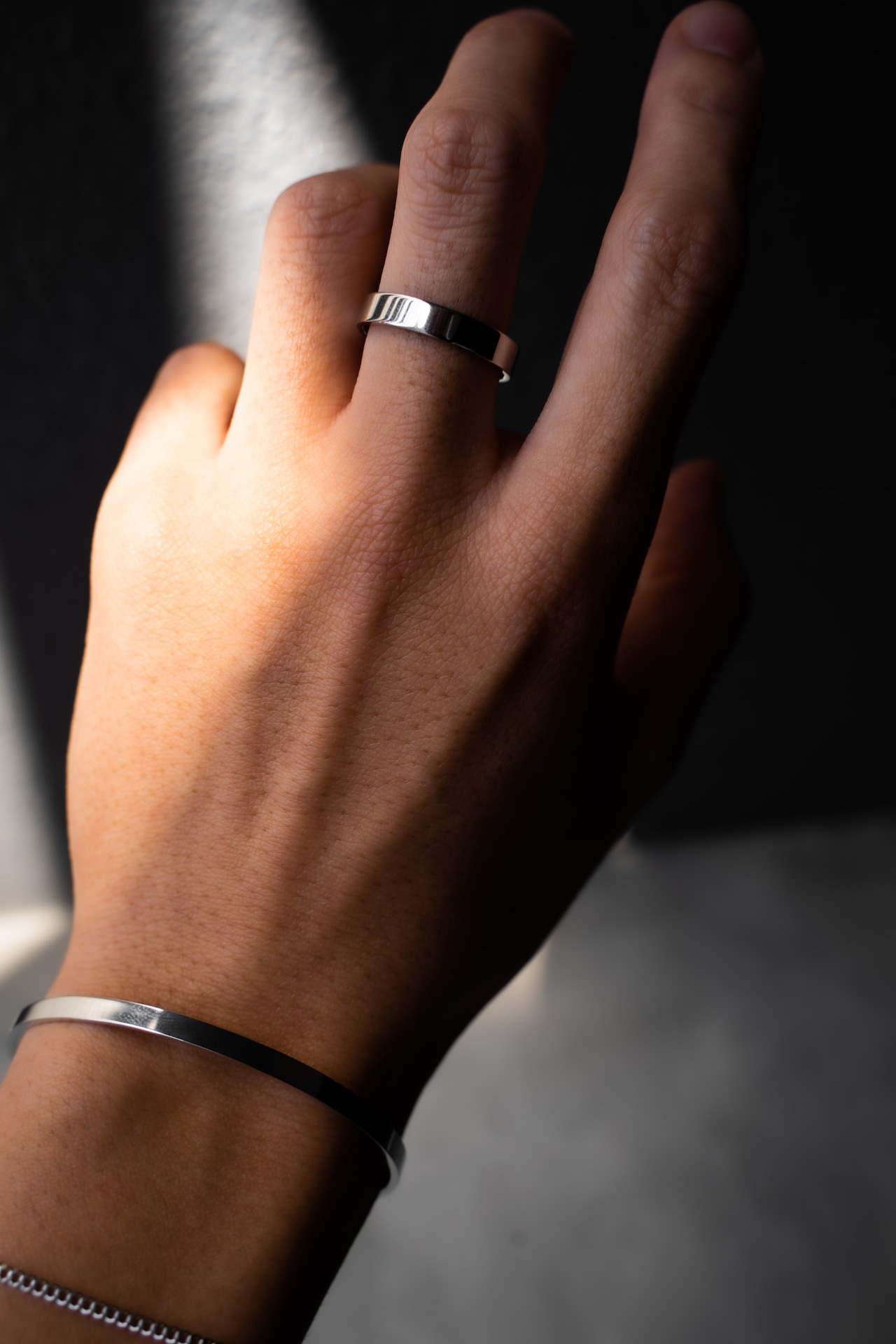 【Open adjust ring】/ SILVER