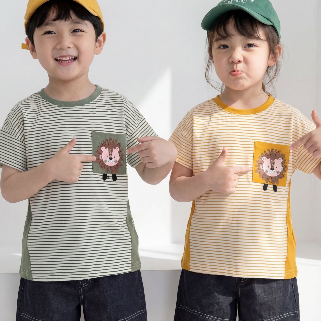 [Orangemom] Sherpa 3D Lion T-shirt Shirt (13/15) / [오렌지맘] 뽀글이입체사자티셔츠 (13/15)