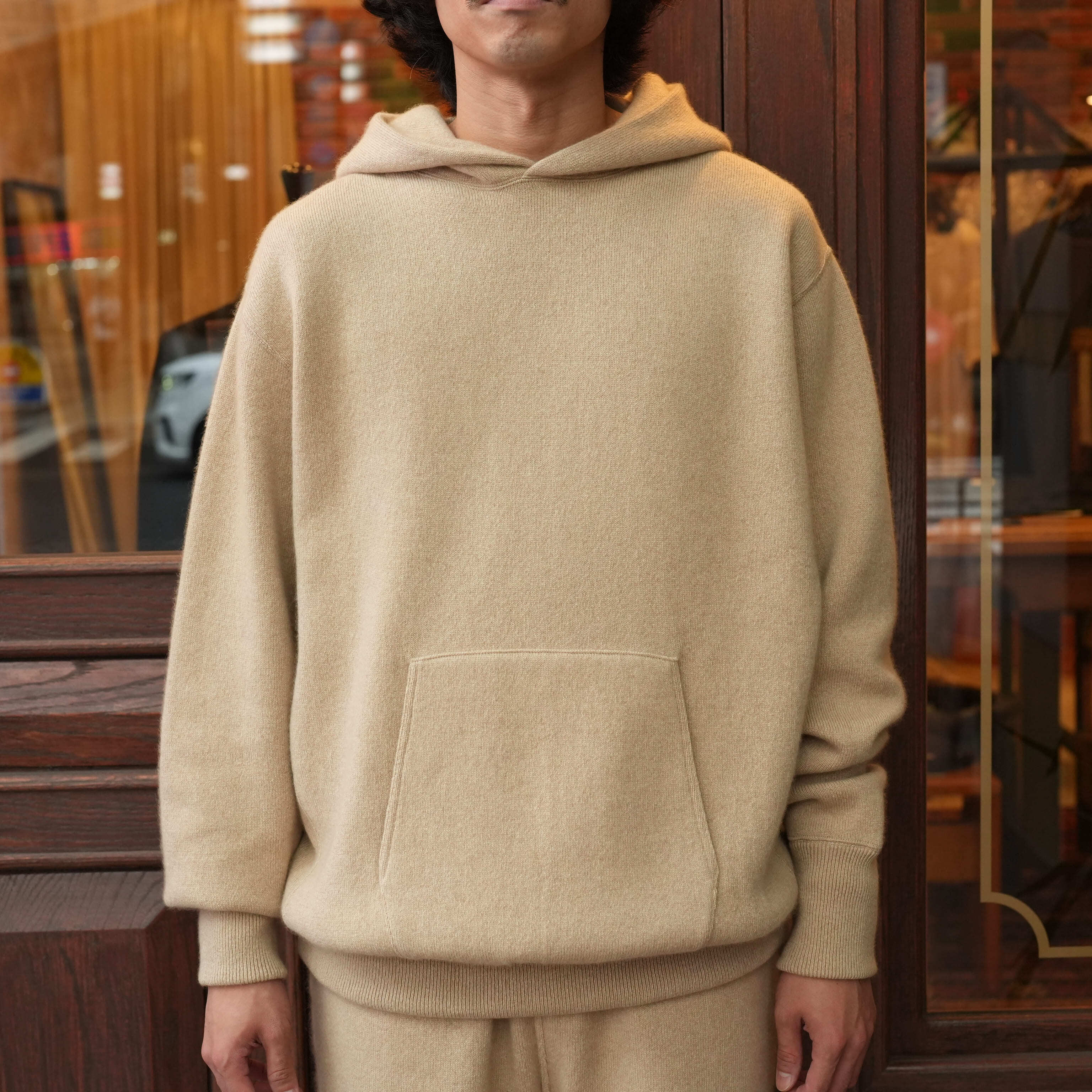 HERILL(へリル) 26AW "Goldencash Hooded" -Natural-