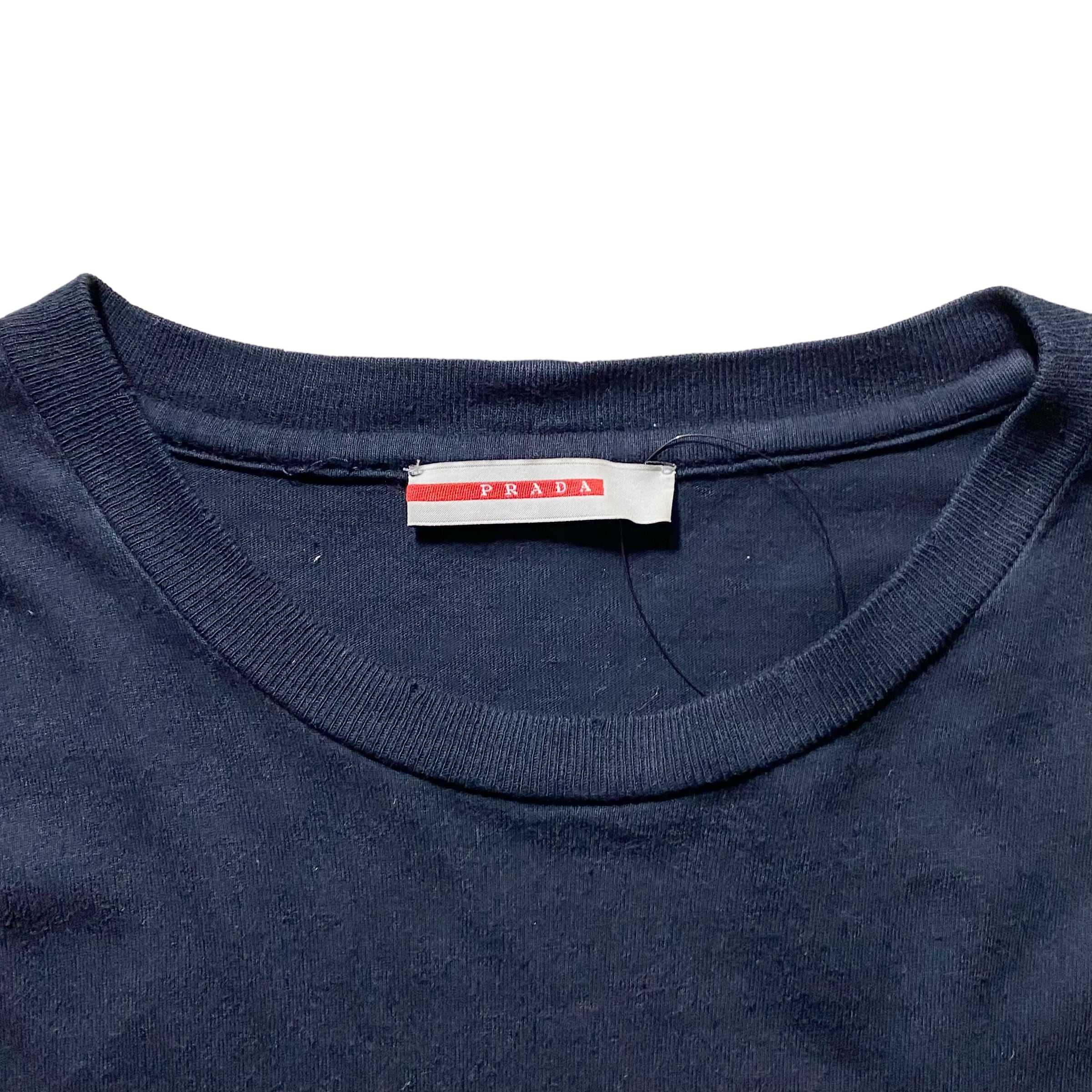 archive 2006AW PRADA SPORT black L/S tee | NOIR ONLINE