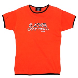 『CLUB COUTURE by fans』90s fitted ringer Tee