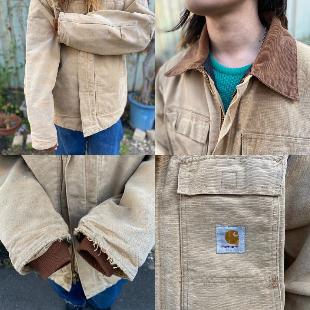 Carhartt トラディショナルコート ベージュ カバーオール Carhartt トラディショナルコート ベージュ カバーオール Carhartt [9