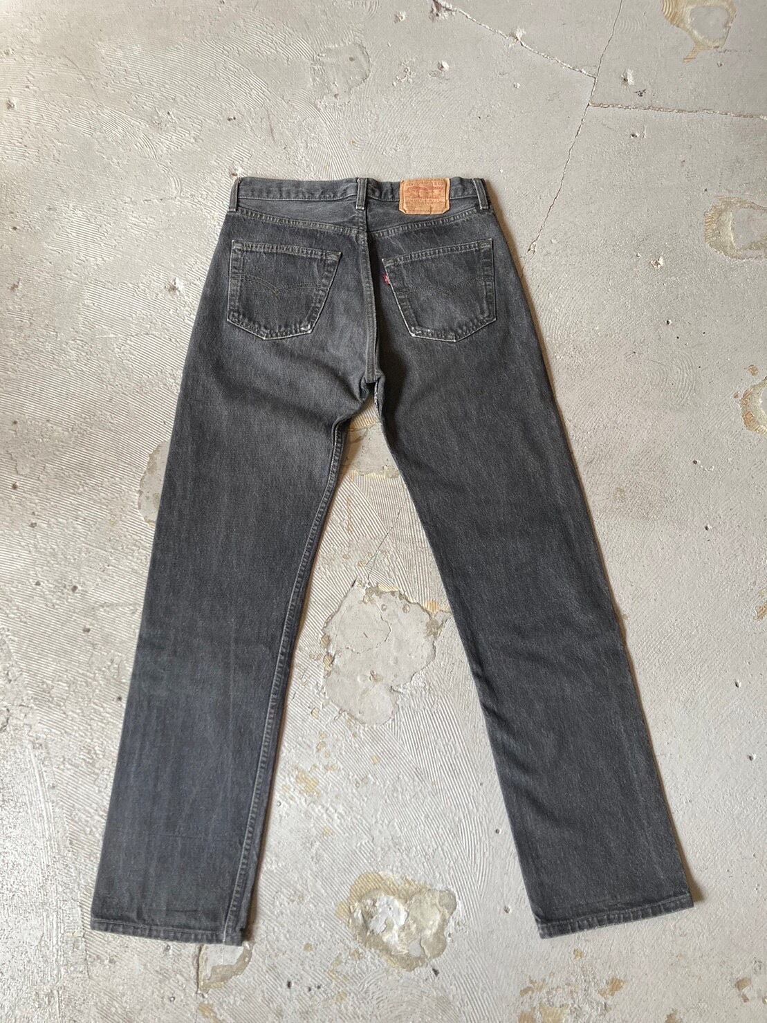 VINTAGE LEVI'S MADE IN USA 501 先染めブラックデニム | vintage