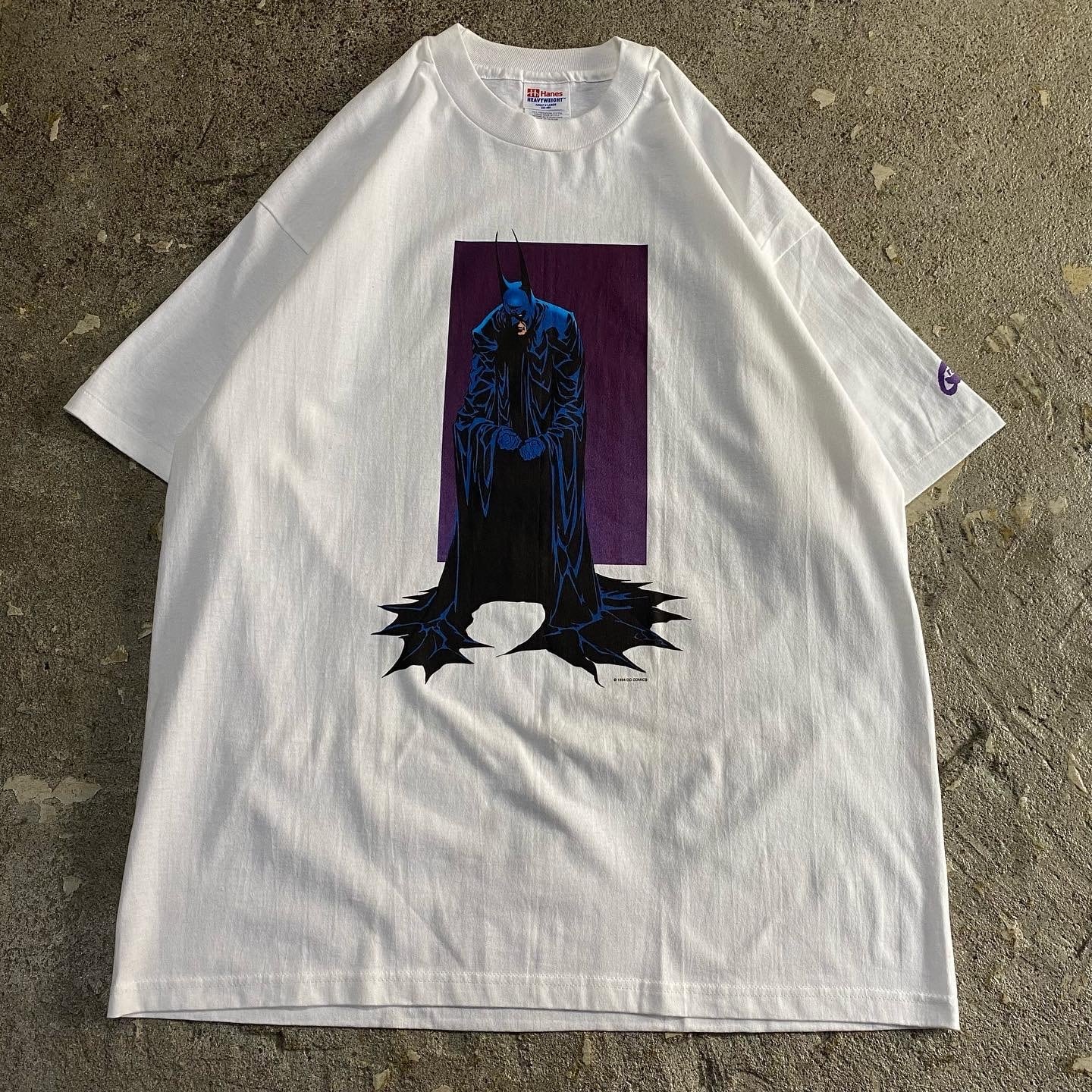 90s BATMAN TM&DC Comics(s15) ポロシャツ USED s-l400.jpg