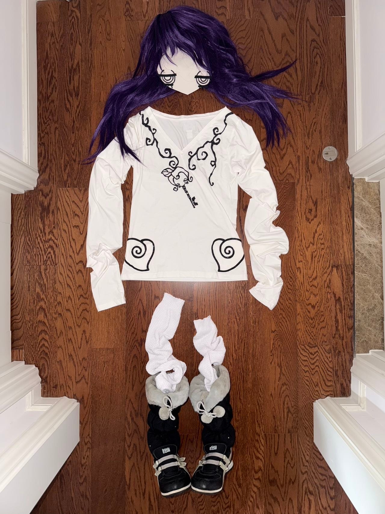 【Vestige】Key Glitter Long Tee