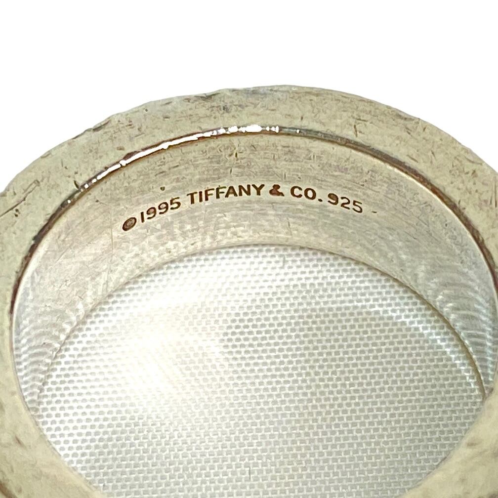 TIFFANY＆Co. ティファニー グルーブドウィズ リング K18×SLV 12202