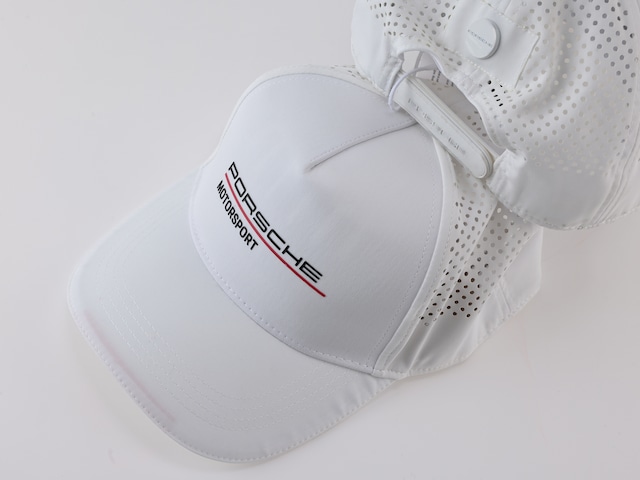 ★【Porsche Motorsports Collection】【ポルシェ モータースポーツ コレクション】 キャップ メッシュキャップ WHITE MODEL