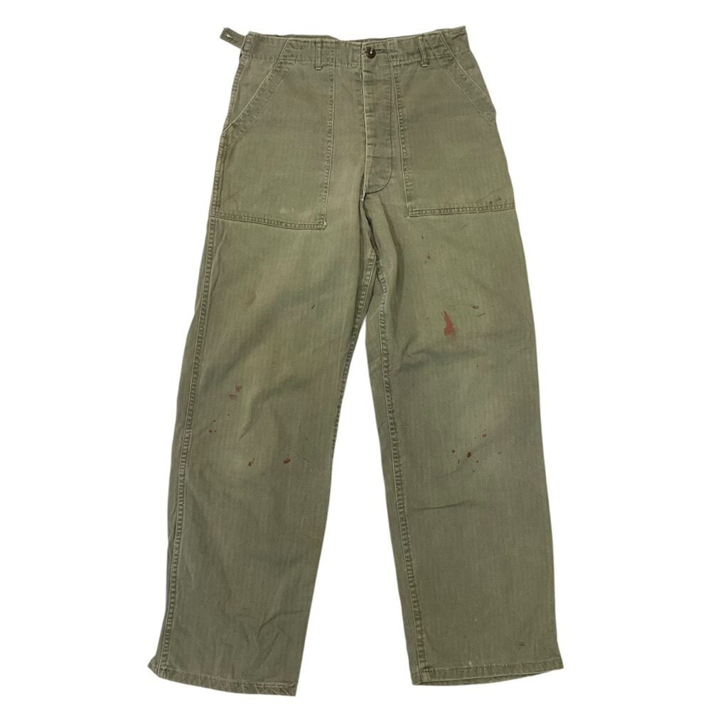 W*S様 ビ*ツ様 レアカラー 40s US NAVY サルベージパンツ ライト 40s U.S. NAVY Salvage Pants | Pigsty Amemura
