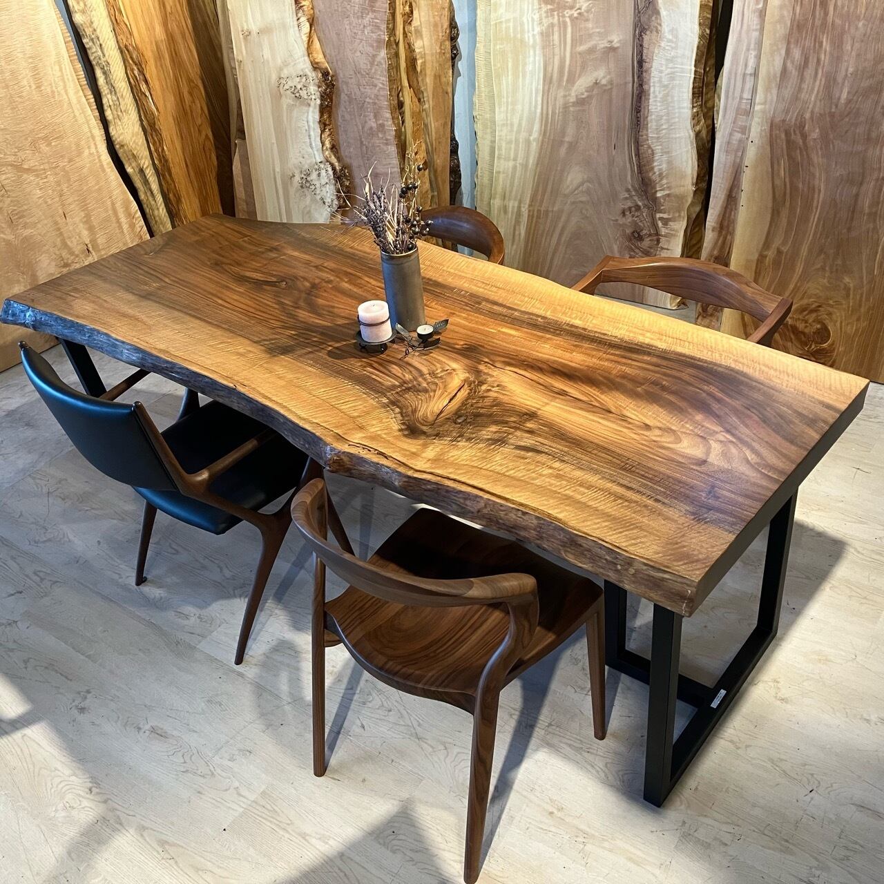 Premium】バストゥーンウォールナット_2100×750-890×60_青山店_